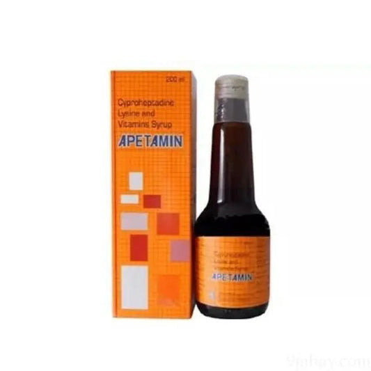 Apetamin Vitamin Syrup / Apetite Stimulant 200ml